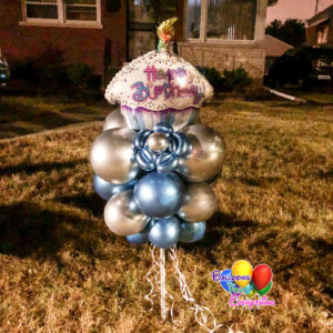 Balloon Decorations, Yard Balloon Decor,