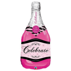 39in Celebrate Wine Bottle Balloon