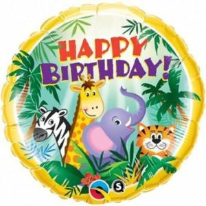 18in Jungle Birthday Balloon
