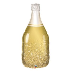 39in Bubbly Botella de Vino Globo