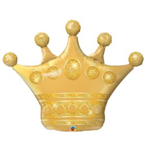 41in Golden Crown Balloon