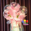 led luminous balloon rose bouquet