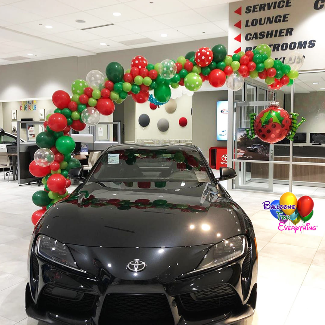Car Dealership Balloon Decor