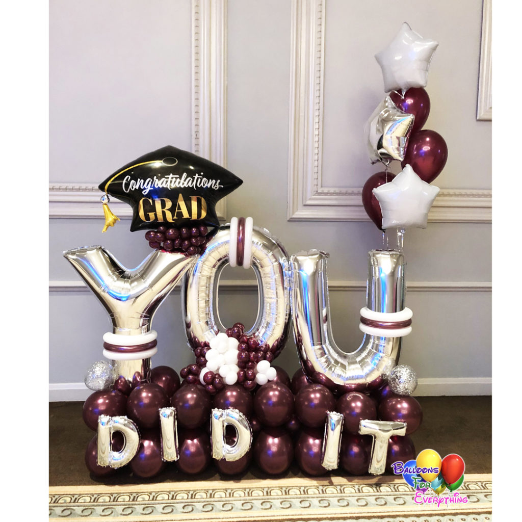 You Did It Grad Balloon Bouquet