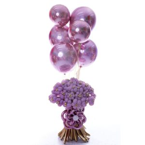 Marvelous Flowers Up Balloons Bouquet