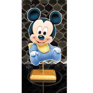 15in Baby Mickey Double Sided Centerpiece