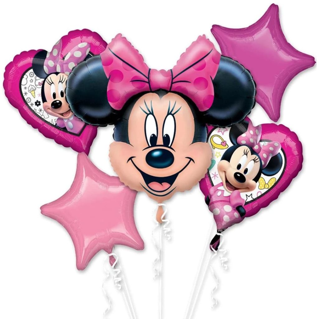 Minnie Bowtique Birthday Balloon Bouquet