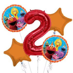Sesame Street Happy Birthday Balloons