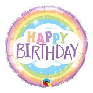 18in Happy Birthday Balloon