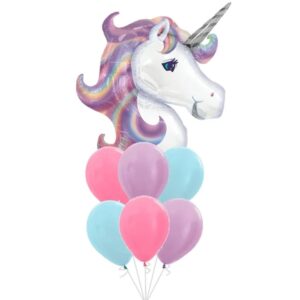Pastel Unicorn Balloons