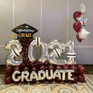 2021 Graduate Balloon Bouquet